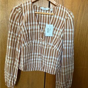 & OTHER STORIES  V-Cut Blouse